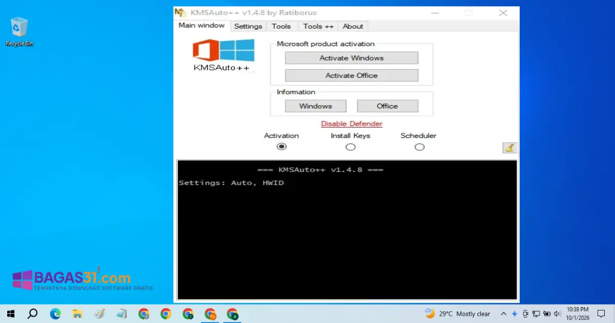Download KMSAuto++ Activator Full