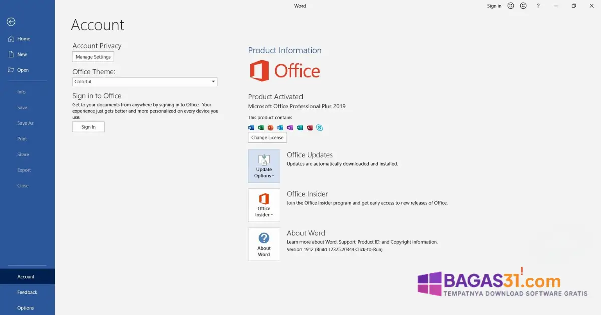 Download Office 2019 offline installer