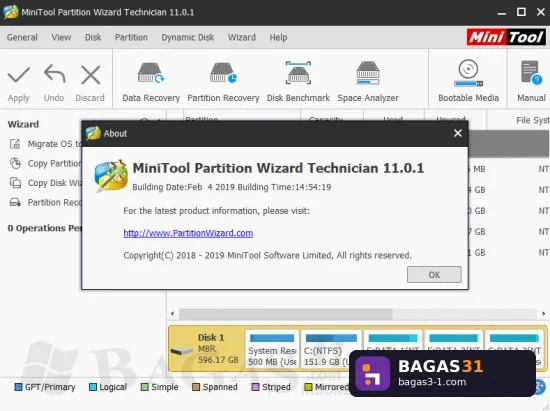MiniTool Partition Wizard - Download Gratis Full Version | Bagas31