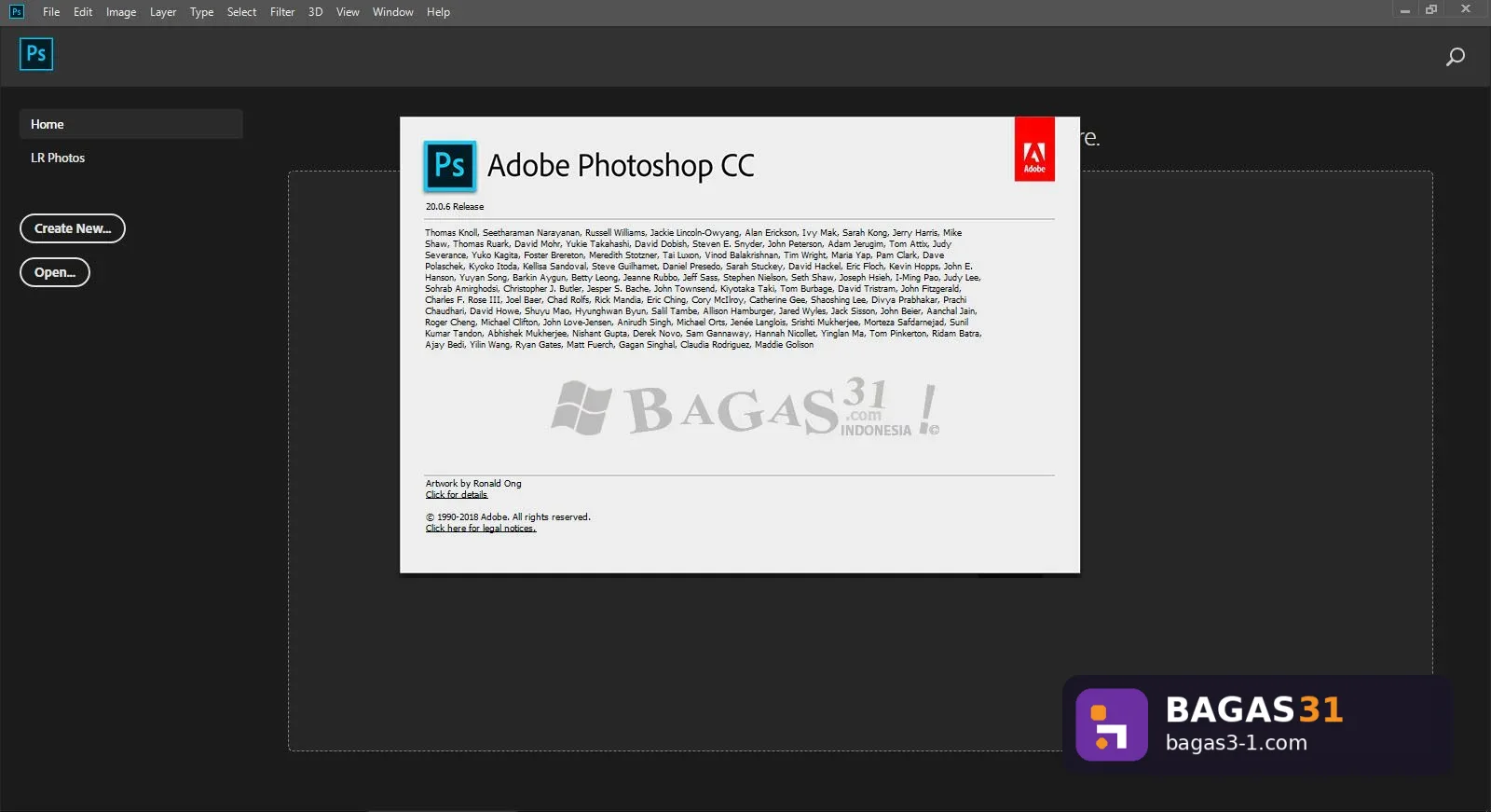 Adobe Photoshop CC Pre-Activated 2019 - Download Gratis Full Version | Bagas31