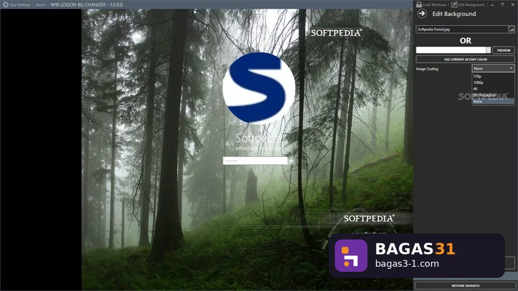 Windows 10 Login Theme Changer
