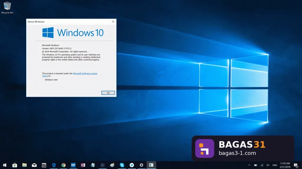 Windows 10 RS4 1803 ENG