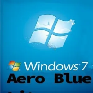 Windows 7 Aero Blue Lite