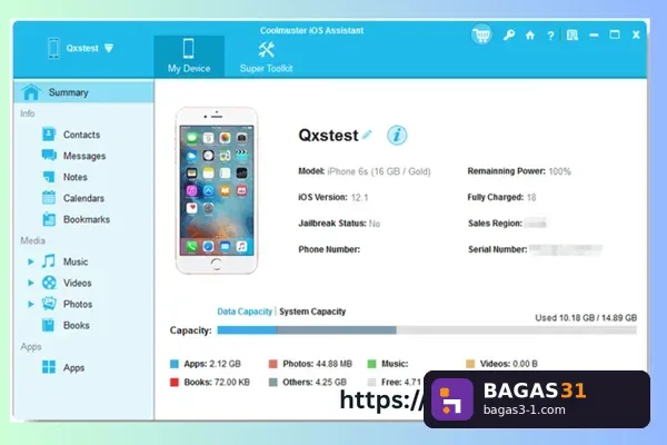 Coolmuster iOS Assistant - Download Gratis Full Version | Bagas31