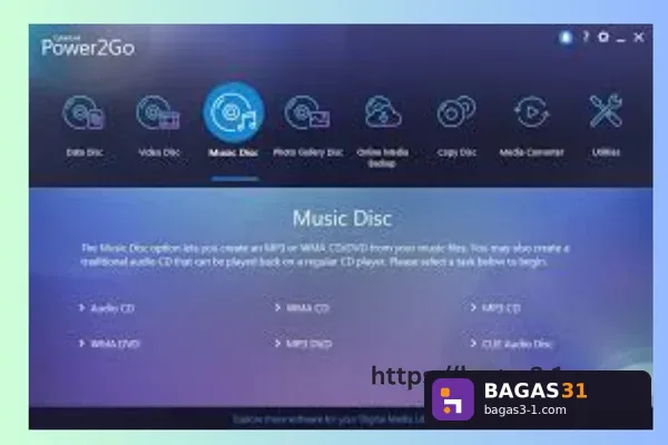 CyberLink Power2Go Deluxe - Download Gratis Full Version | Bagas31