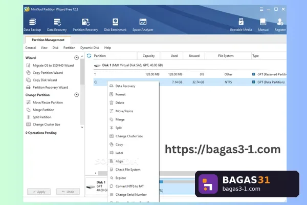 MiniTool Partition Wizard Pro - Download Gratis Full Version | Bagas31