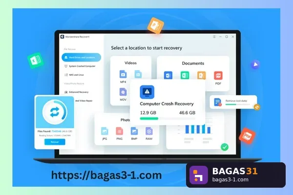Wondershare Data Recovery - Download Gratis Full Version | Bagas31