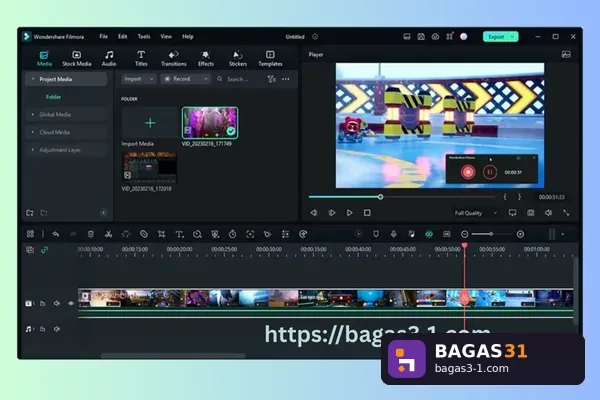 Wondershare Filmora Scrn Downlaod - Download Gratis Full Version | Bagas31