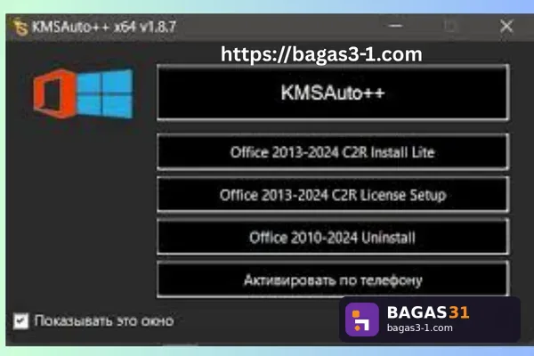 KMSAuto++ b09 - Download Gratis Full Version | Bagas31