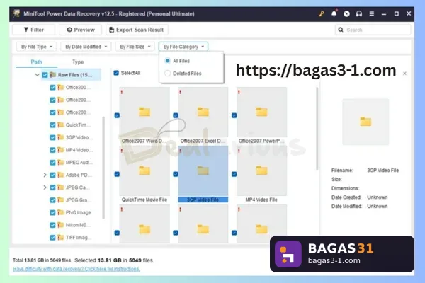 MiniTool Power Data Recovery - Download Gratis Full Version | Bagas31
