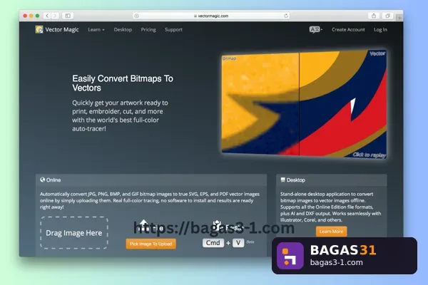 Vector Magic Desktop Edition - Download Gratis Full Version | Bagas31
