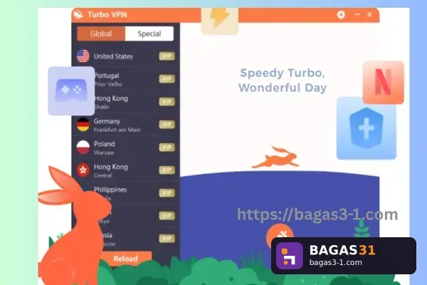 Turbo VPN Mod Apk - Download Gratis Full Version | Bagas31