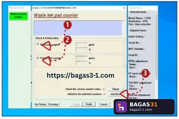 Resetter Epson L3110 - Download Gratis Full Version | Bagas31