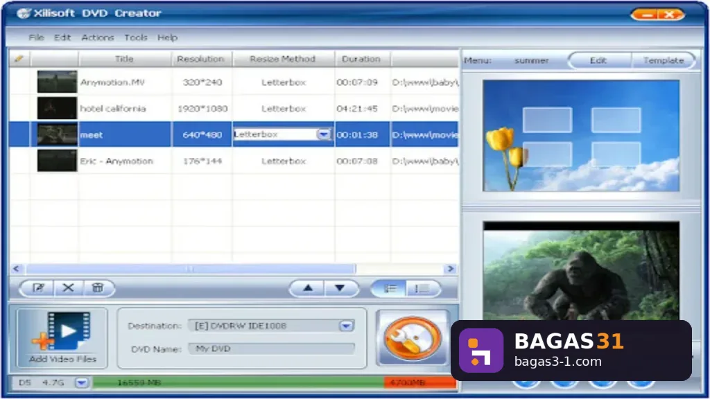 Xilisoft DVD Creator Free Download