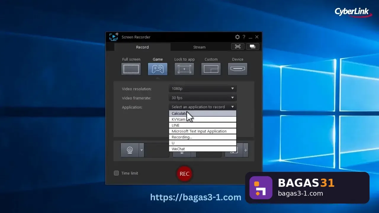 CyberLink Screen Recorder Deluxe 4 Terbaru Download
