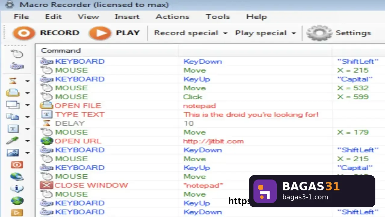 Jitbit Macro Recorder